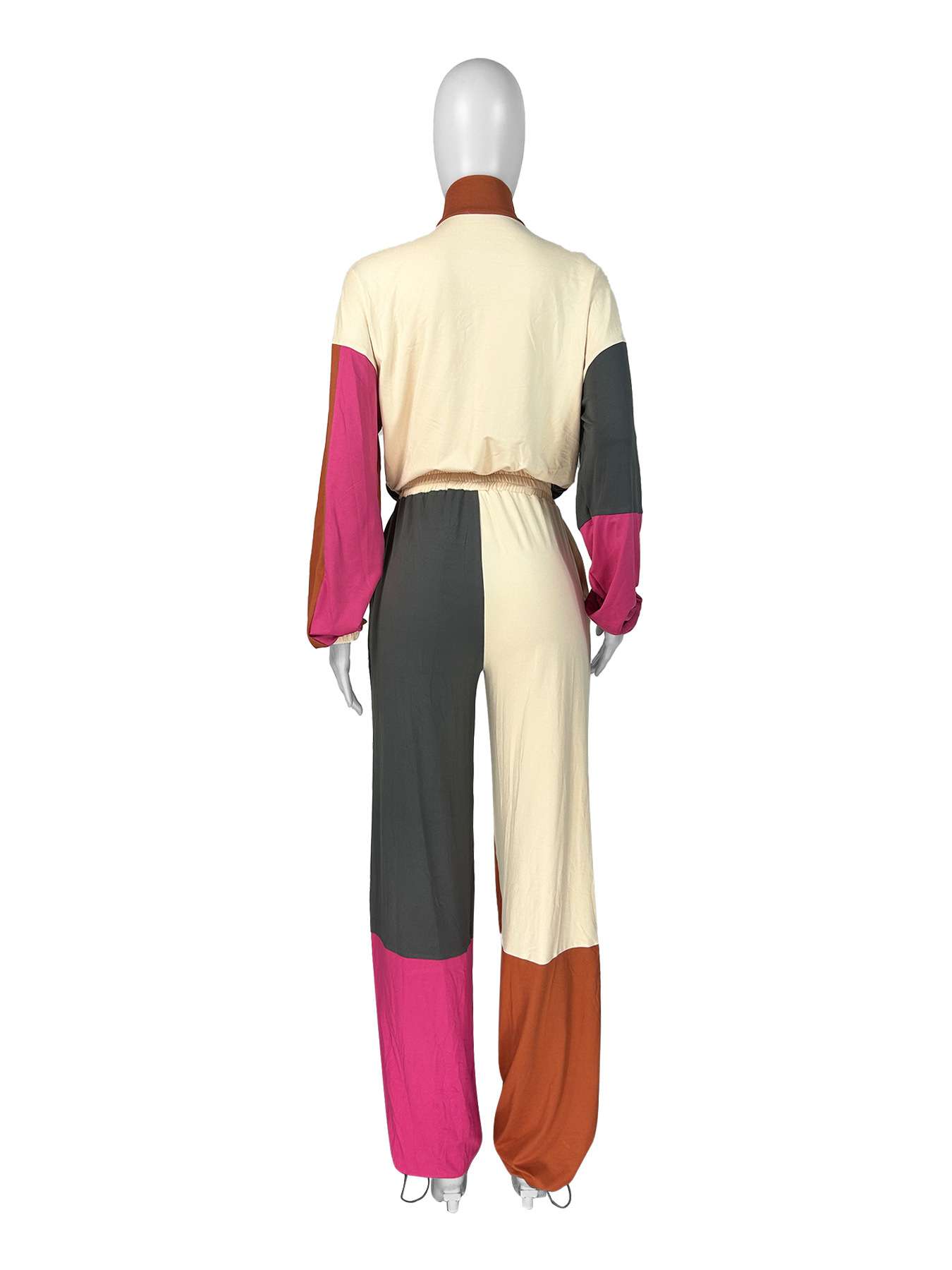 Color Block Two-Piece Casual Set image 6