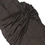 Plunge Neck Split Maxi Dress image 5