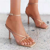Open Toe High Heels Sandals