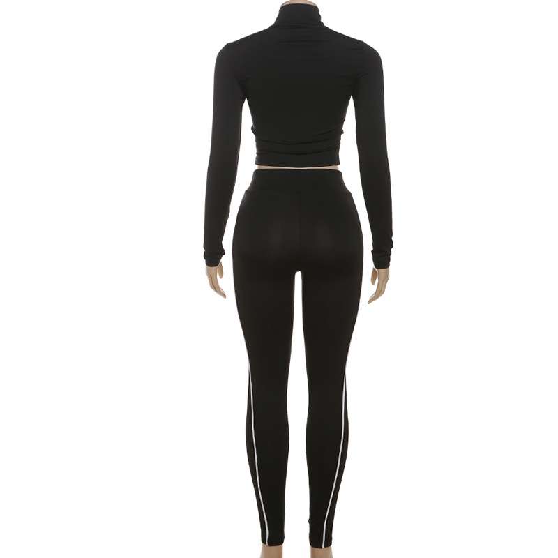 Casual Long Sleeve Legging Pants Tracksuit image 5