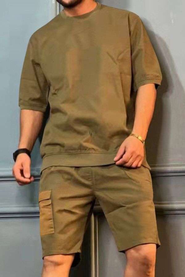 Casual T-Shirt & Shorts Set image 1