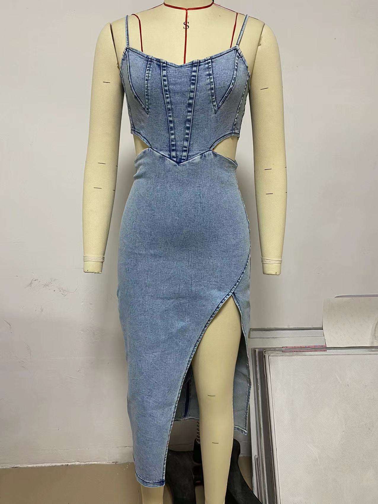 Trendy Cutout Midi Dress image 3