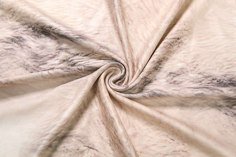 Fur-Patterned Cropped Top & Maxi Skirt image 5