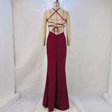 Elegant Spaghetti Strap Gown image 5
