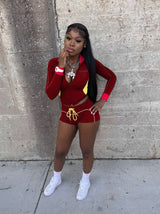 Trendy Athleisure Set with Colorful Accents image 5