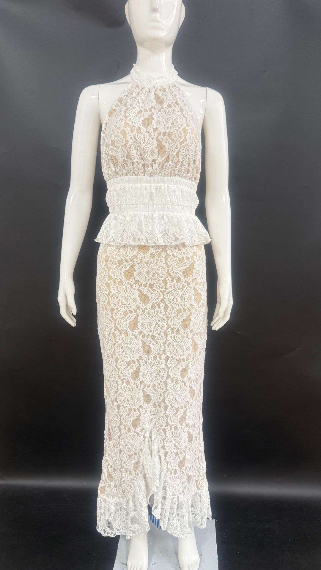 Two-Piece Halter & Skirt Set image 3