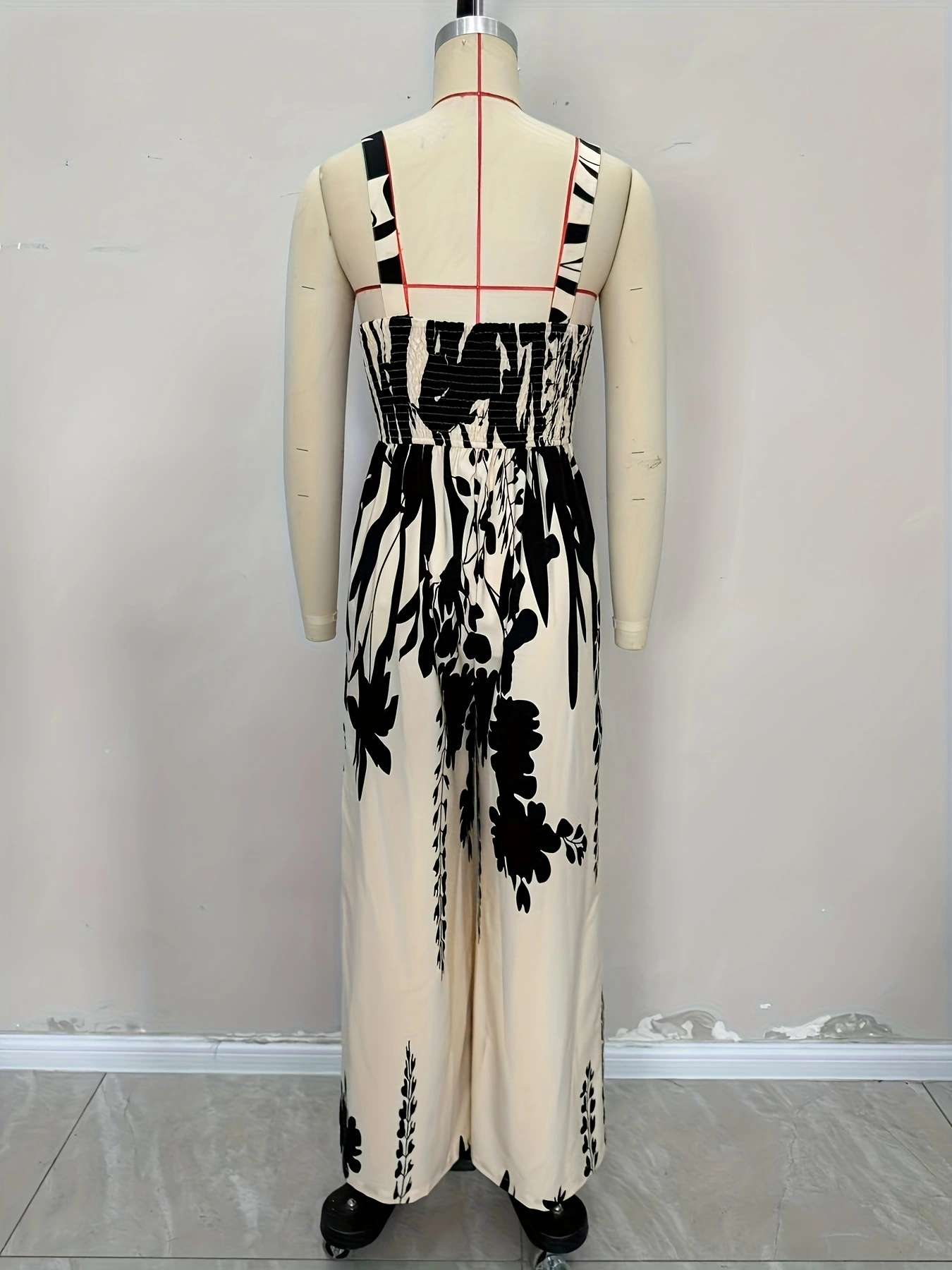Floral Print Wide-Leg Jumpsuit image 2