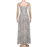 Polka Dot Spaghetti Strap Maxi Dress image 3