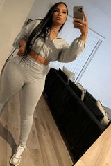 LuxeFit Athleisure Top and Pants Set image 1