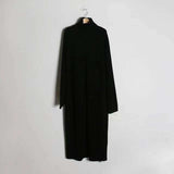 Turtle Neck Long Sleeve Sweater Dress image 3