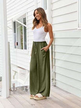 Wide-Leg Pants image 4