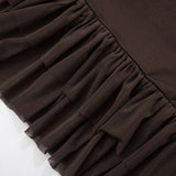 Chic Ruffled Hem Sleeveless Dress image 4