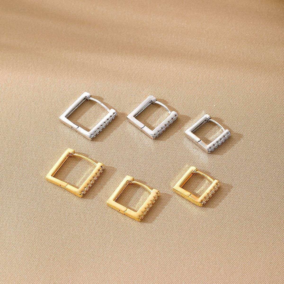 Korean Earrings Alloy Stud image 5