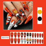 Spooky Halloween Nail Art image 2