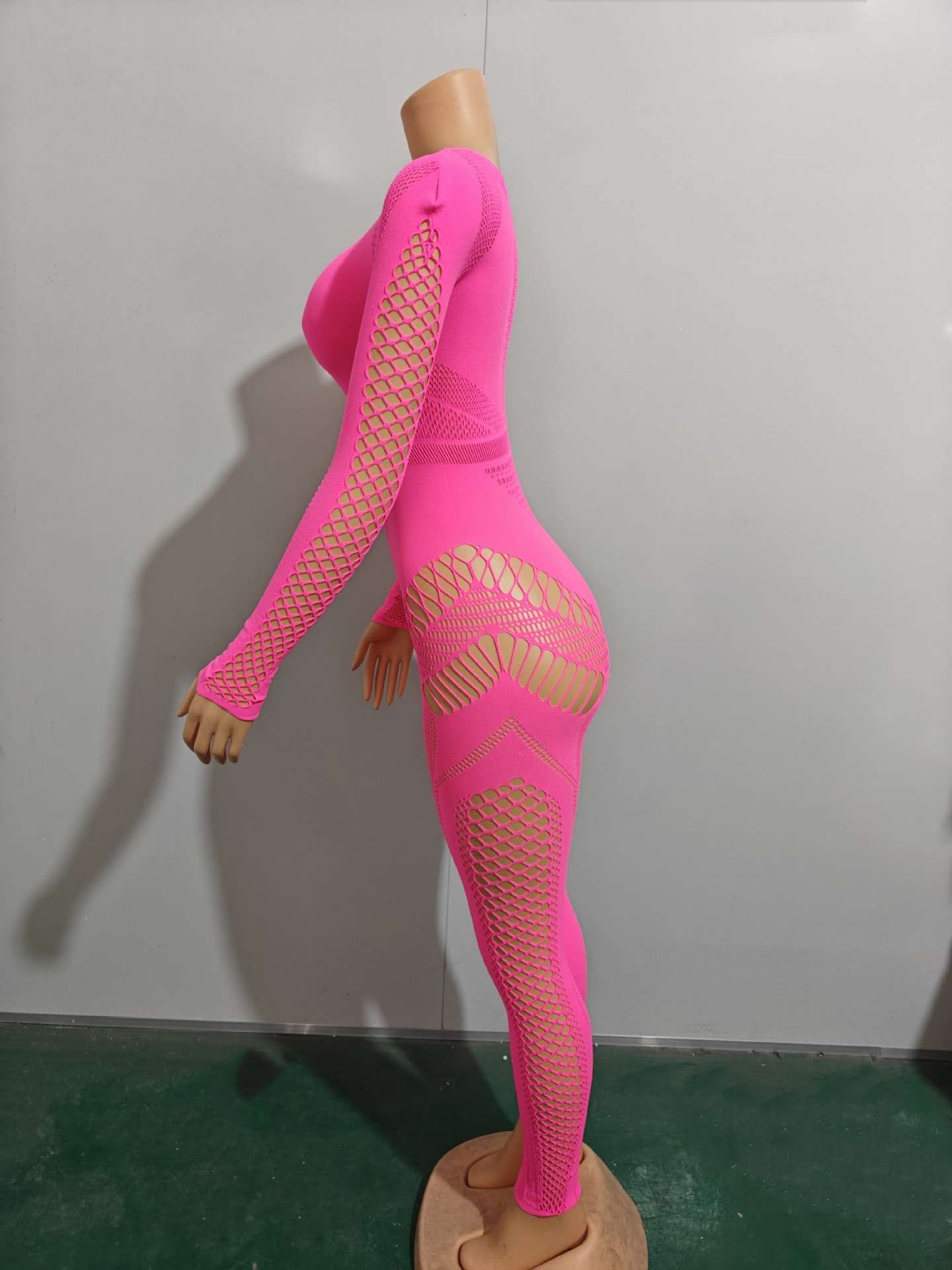 Fierce Web Mesh Jumpsuit image 6