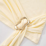 Elegant One-Shoulder Beach Dress image 3