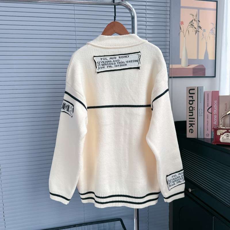 Oversized Patchwork Graphic Cardigan image 6