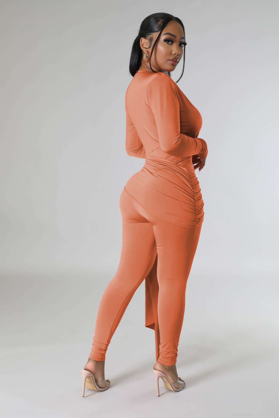 Deep V neck Jumpsuit image 4