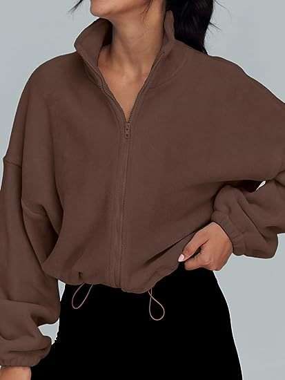 Zip Up Oversized Sweatshirts image 5
