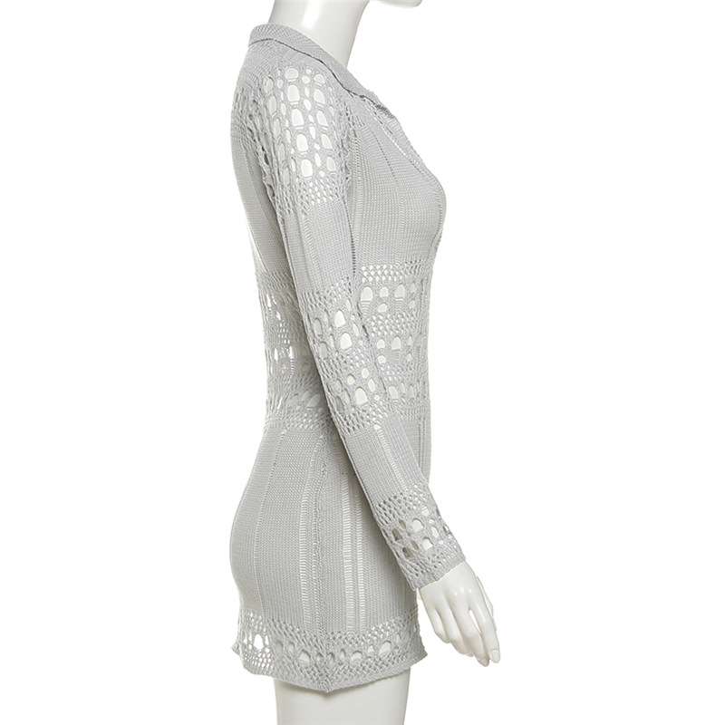 Chic Crochet Cover-Up Dress image 3