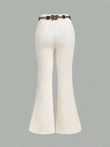 Ribbed Flare Pants image 2