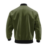 Stand Collar Zip Front Windbreaker Jacket image 6