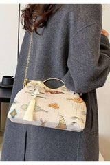 Evening Bag with Gold Chain image 0