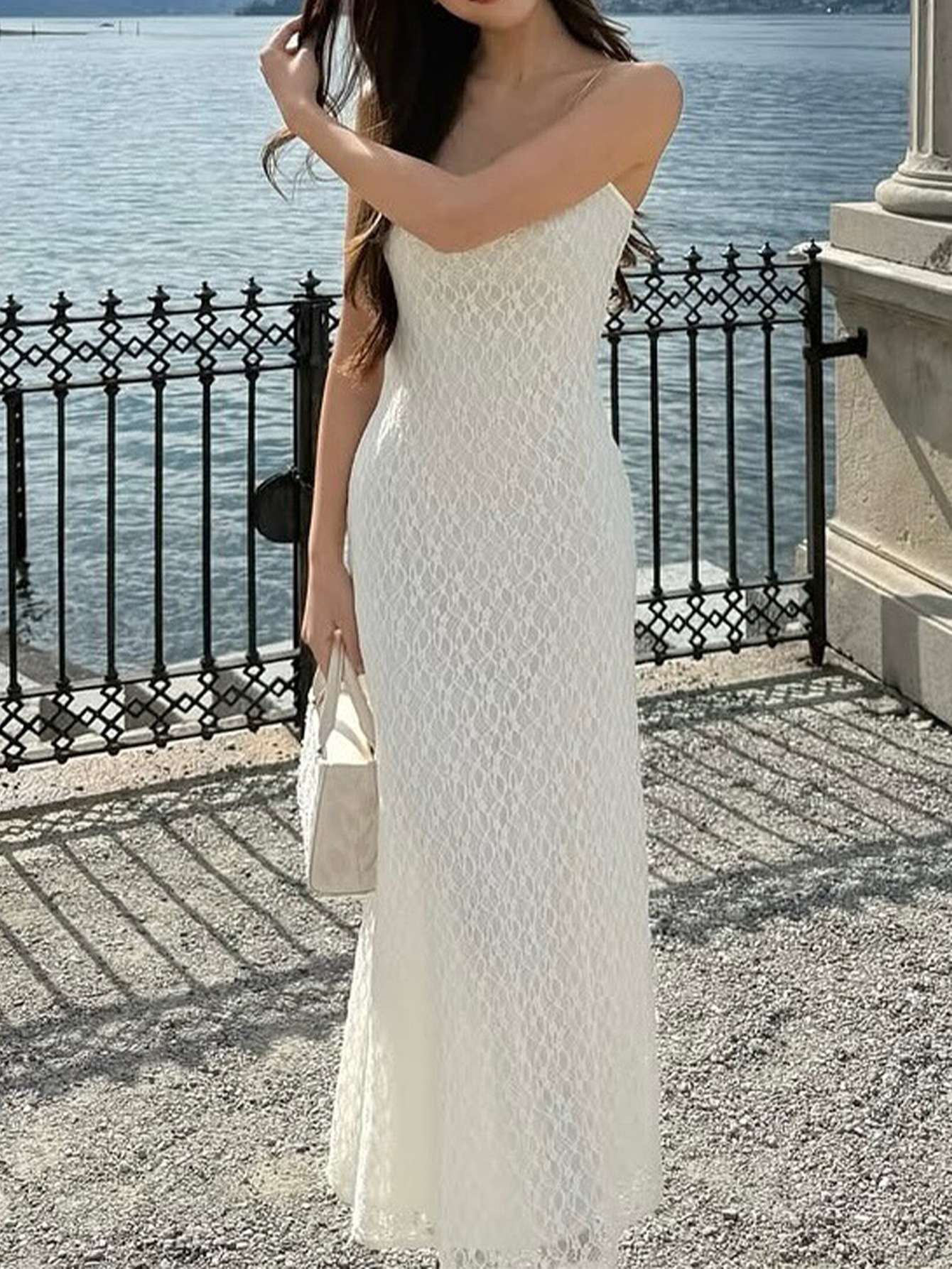 Elegant Off-Shoulde Maxi Dress image 5
