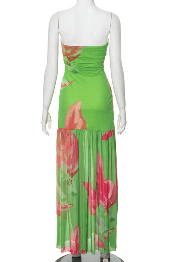 Enchanting Evening Tiger-Print Maxi Dress image 4