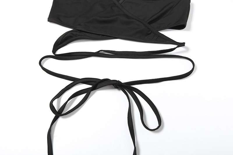 Cut-Out Wrap Top & Pants Set image 5