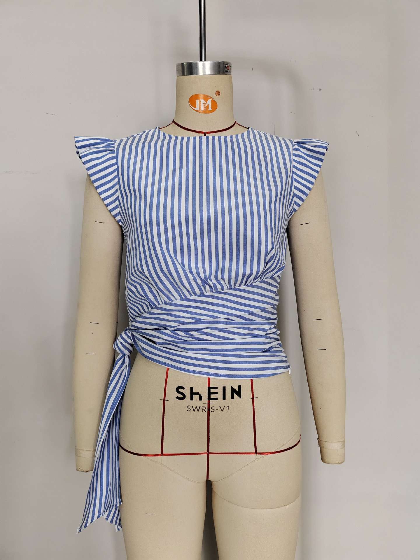 Striped Tie-Wear Top image 2