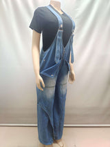 Oversized Jumpsuit with Zipper Details image 6