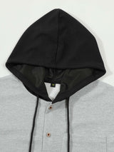 Slim Fit Waffle Hoodie & Cardigan Tracksuit image 6