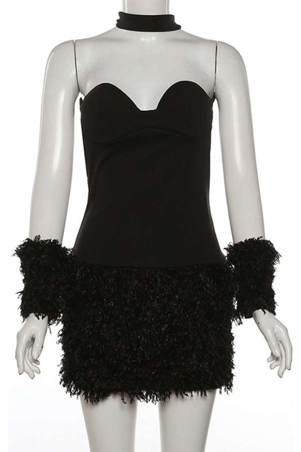 Midnight Luxe Mini Dress image 2