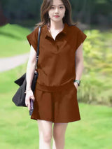 Two-Piece Shirt and Skirt Set image 1