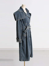 Denim Trench Coat image 2