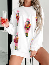 Nutcracker Graphic Holiday Sweater image 1