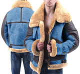 Distressed Faux Jacket Autumn Winter image 0