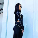 Crop Top Shirt Seamless Legging Workout Set image 2