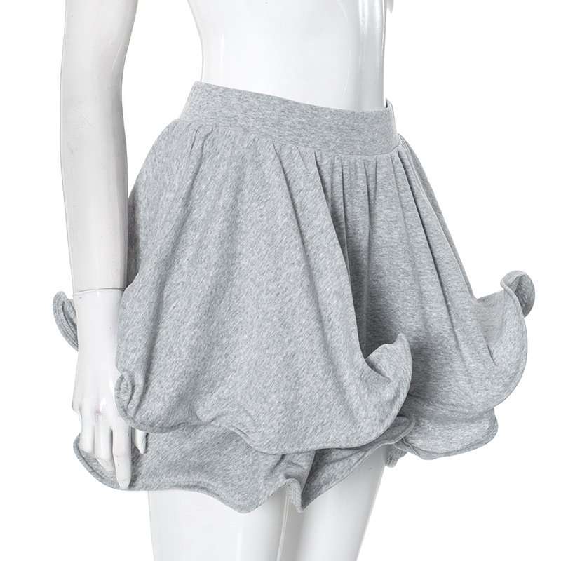 UPSIDE DOWN WAVY MINI SKIRT image 4