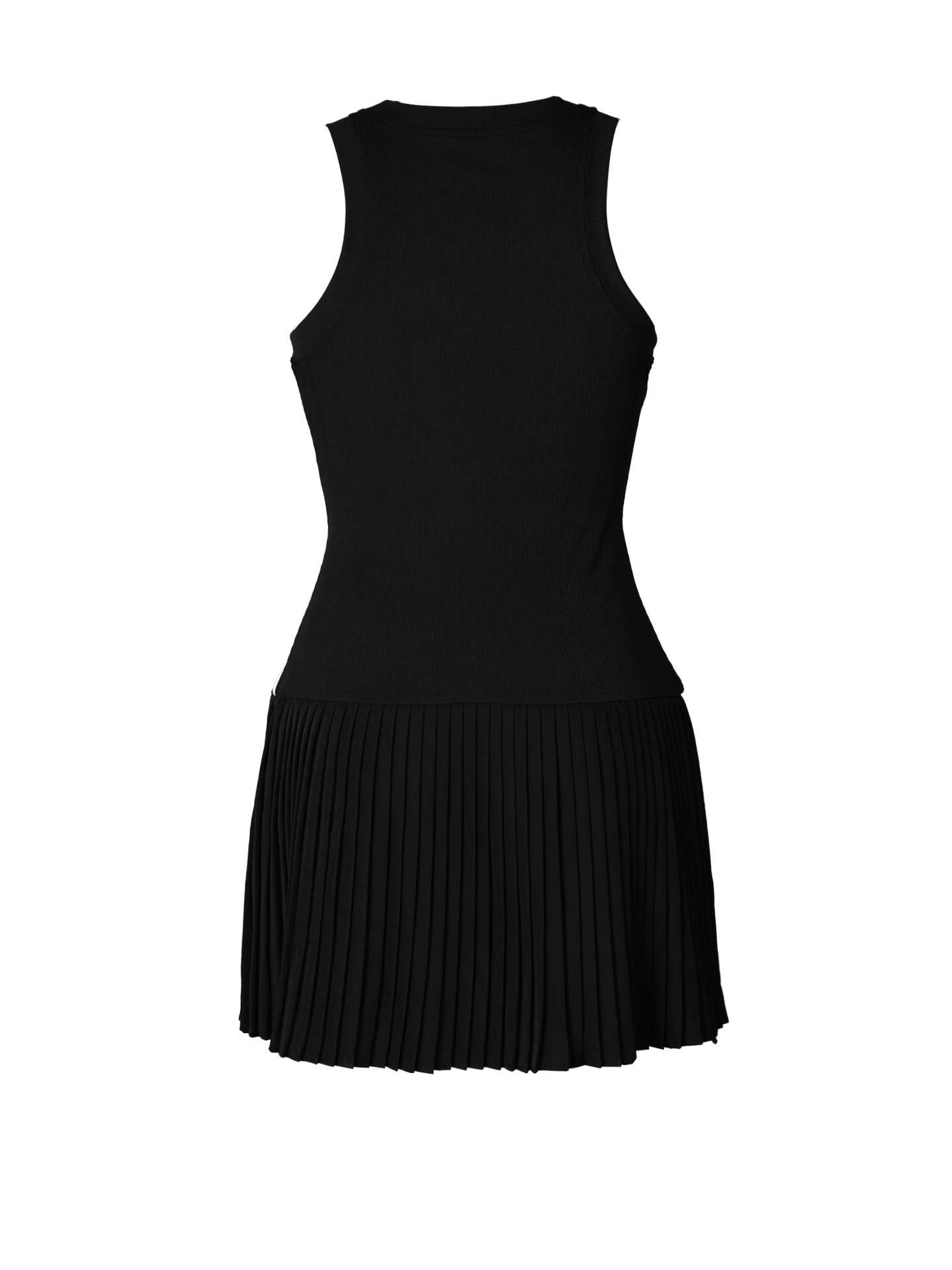 Pleated Hem Bodycon Mini Dress image 5