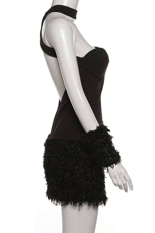 Midnight Luxe Mini Dress image 3