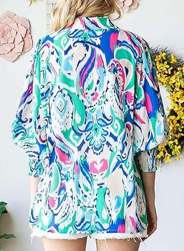 Floral print Long Sleeve Casual Shirt image 6