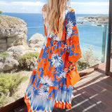 Vibrant Floral Maxi Dress image 3