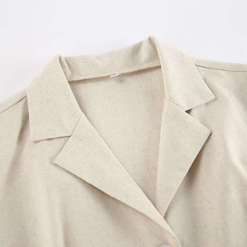 Casual Chic Button-Up Romper image 6