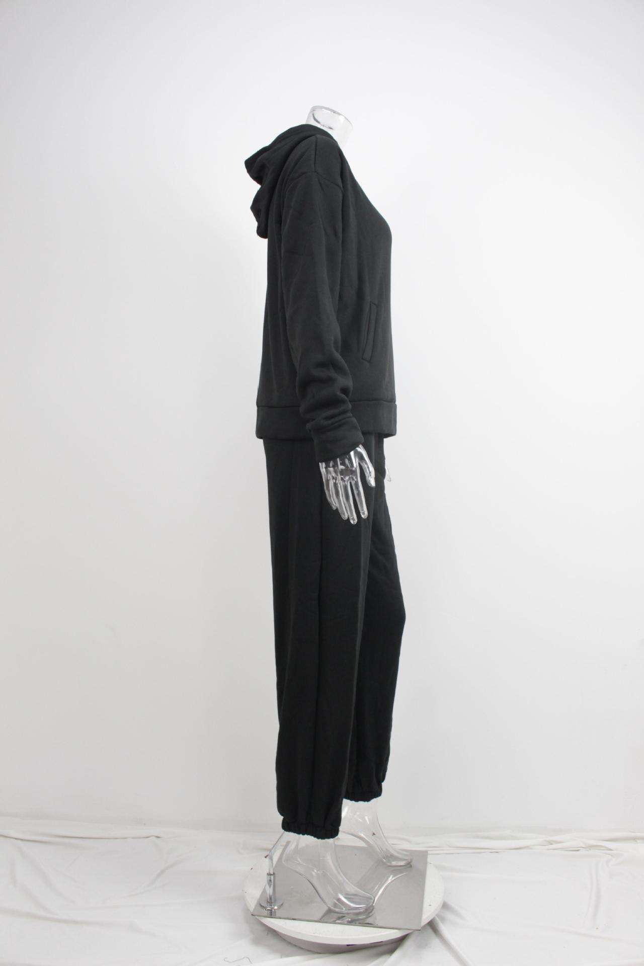 Cozy Hooded Sweatshirt & Jogger Set image 6