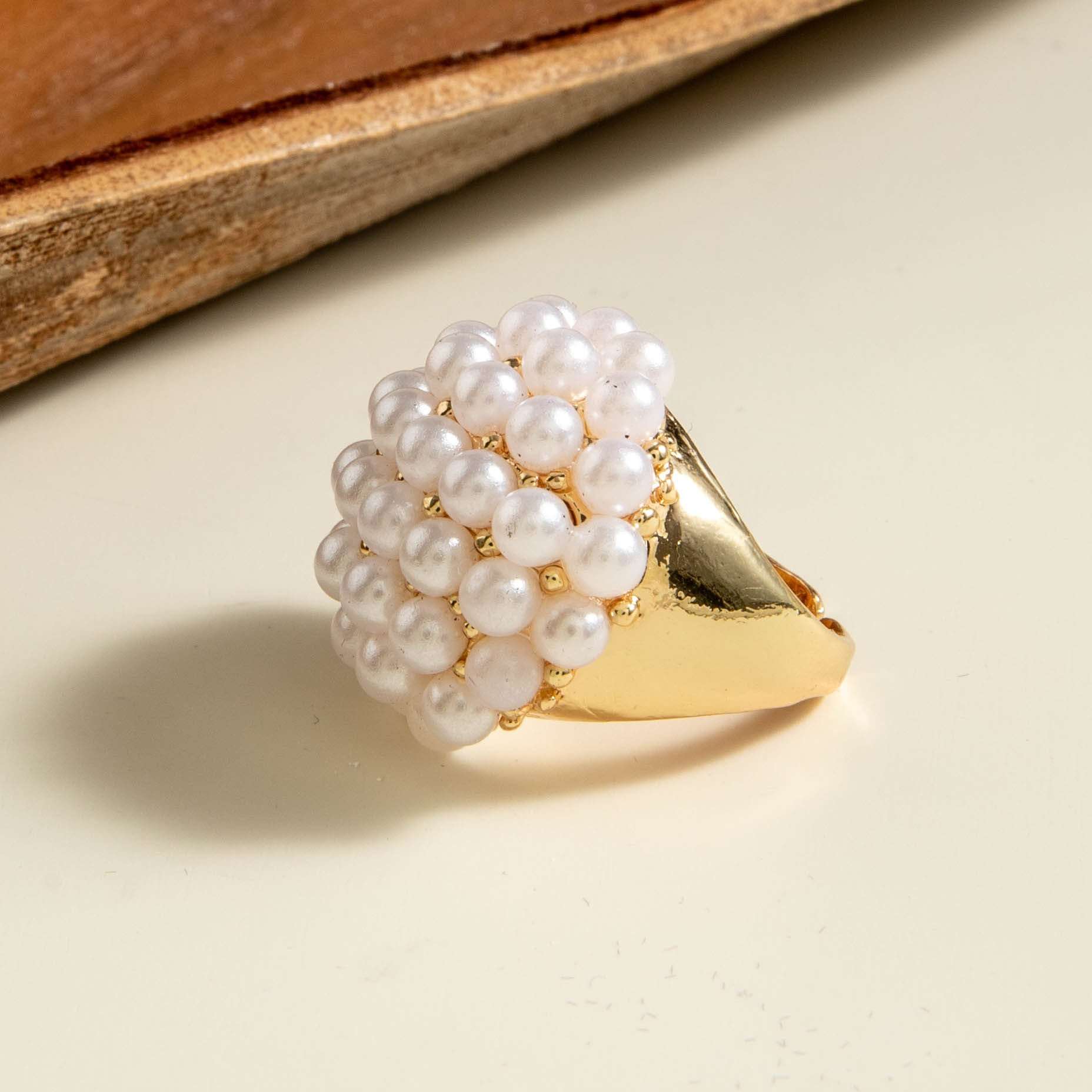 Pearl Cluster Ring image 1