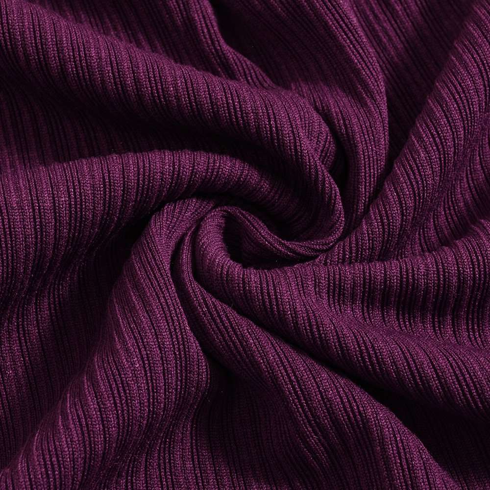 Violet Halter Top & Asymmetrical Skirt Set image 5