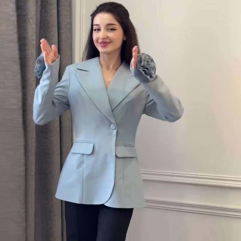 Jacket with Adjustable Bow image 1