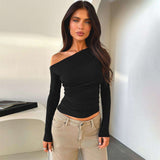 Urban Allure Asymmetric Top - M, Black image